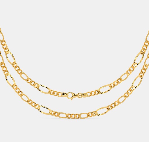 Figaro Link Gold Chain