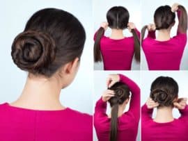 15 Best Hairstyles on Sarees for Round Face Girls