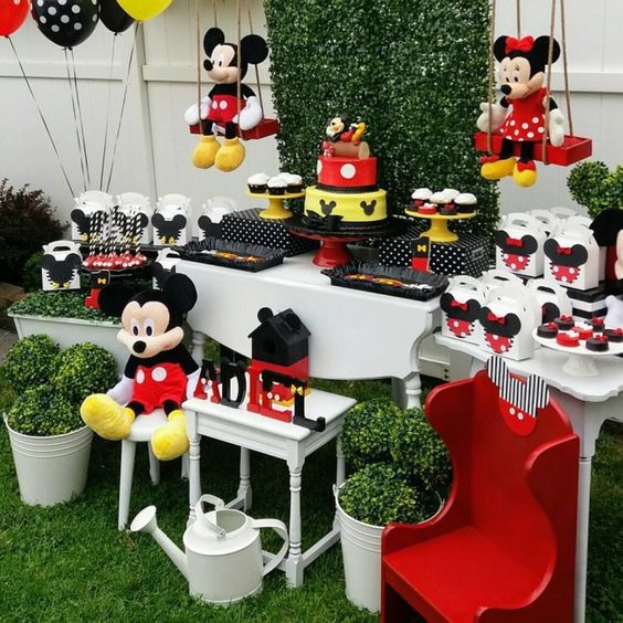 Mickey Mouse Birthday Theme