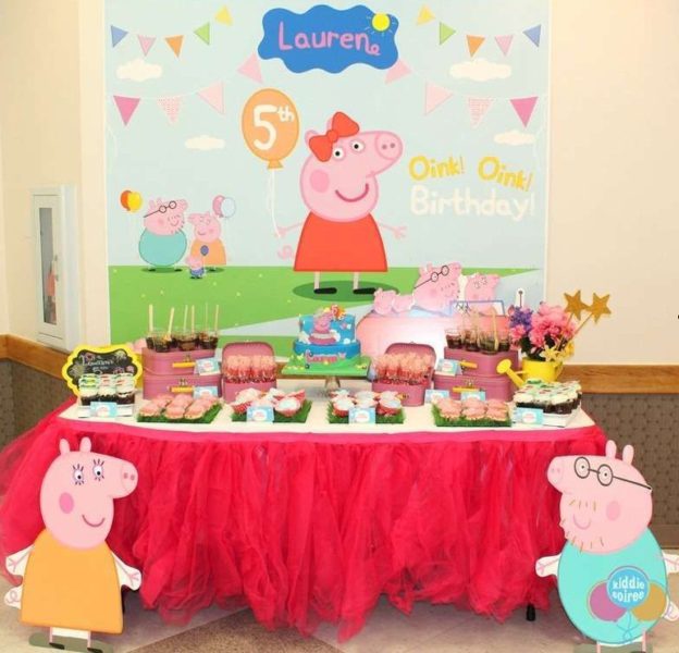 Peppa Pig Birthday Theme