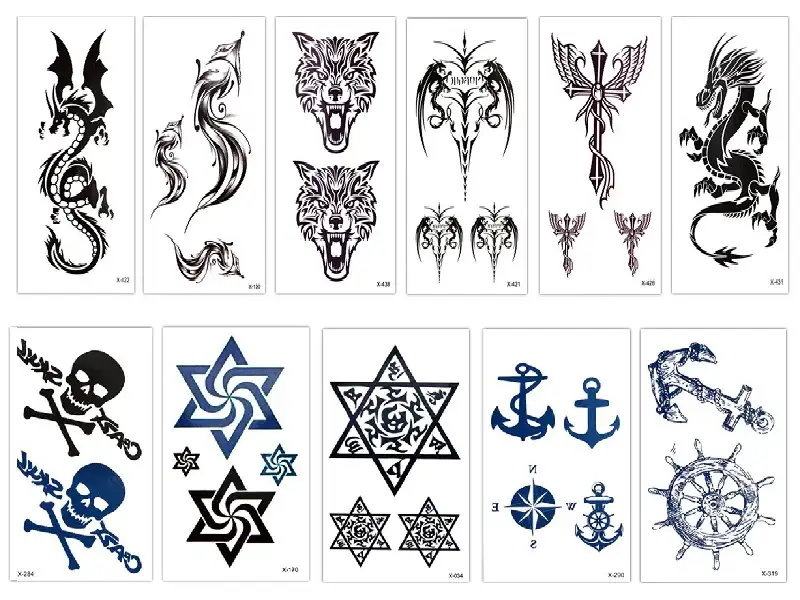 Buy online Multi Colored Temporary Tattoo Sticker from accessories for  Women by Voorkoms for 299 at 40 off  2023 Limeroadcom