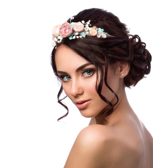 updos for long hair wedding guest
