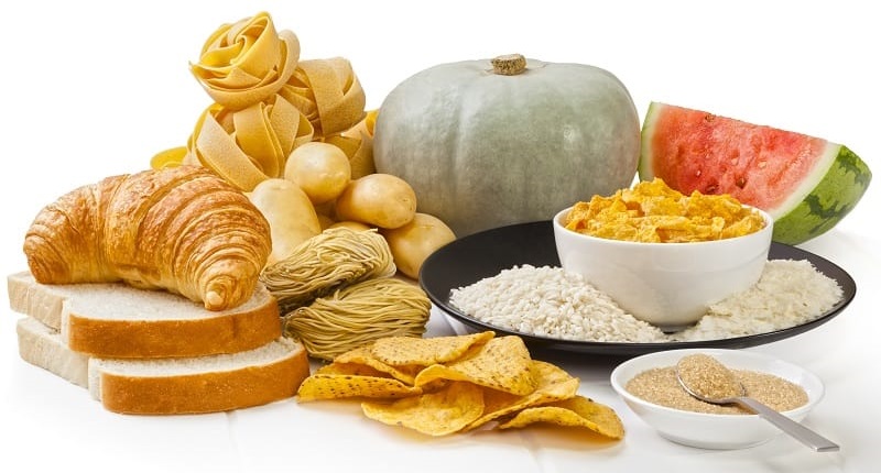 top high Carbohydrate Foods list