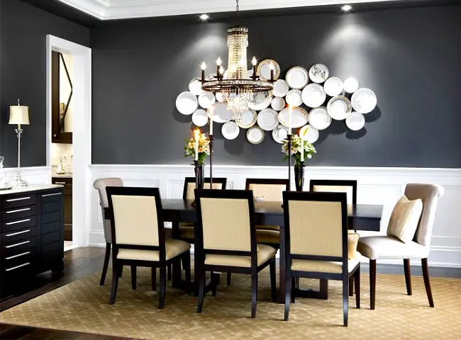 15 Modern Hall Decoration Ideas For, Contemporary Wall Decor Ideas For Dining Room