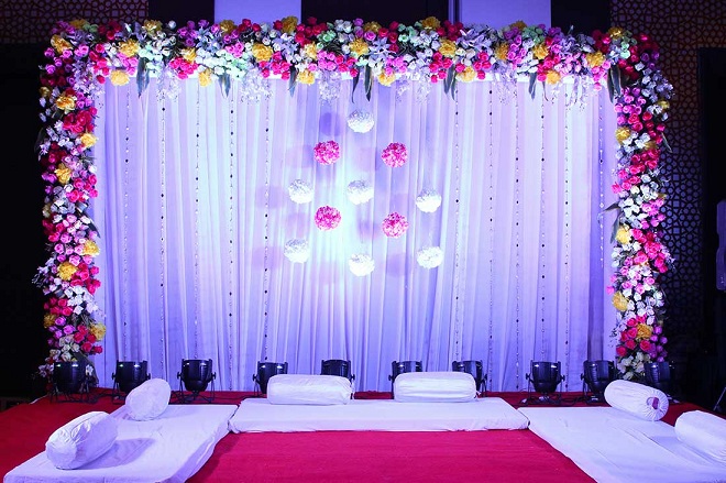 Hall Decorations For Engagement