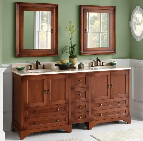 20 Best Bathroom Cabinet Designs With, Bathroom Cabinets Wooden