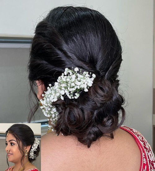 1 Top Indian Saree Hairstyle For Long Hair - Fastnewsfeed-smartinvestplan.com