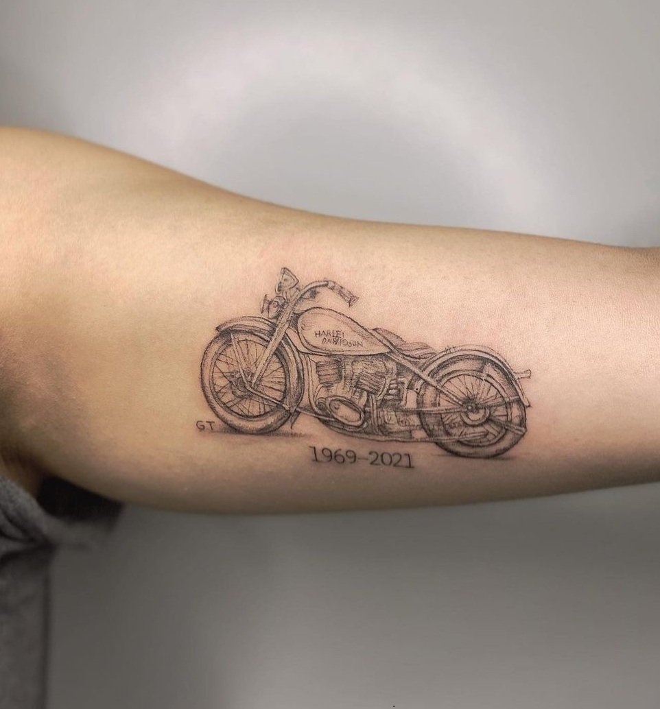 Tip 94+ about small biker tattoo designs latest .vn