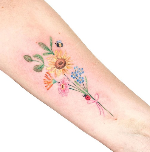 LadyBug Tattoo Done by Mahesh Amin at Mehz Tattoo Studio. | Flickr