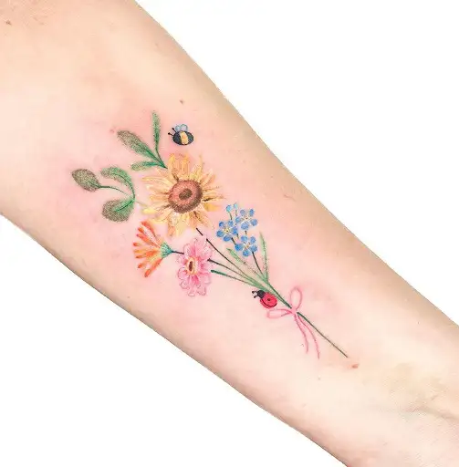 20 Delightful Ladybug Tattoos and Their Symbolic Meanings  Lady bug tattoo  Small tattoos Full sleeve tattoos