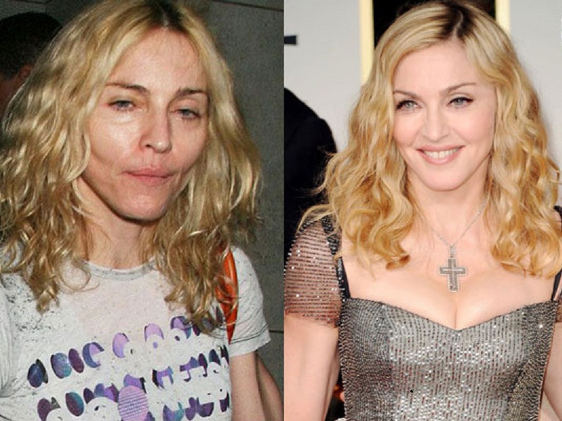 Madonna Without Makeup