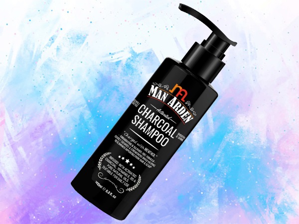 Man Arden Activated Charcoal Shampoo With Argan Oil
