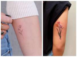 Blooming Beauty: 10 Stunning Tulip Tattoo Designs for Spring!
