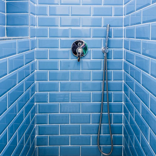 Blue Bathroom Wall Tiles