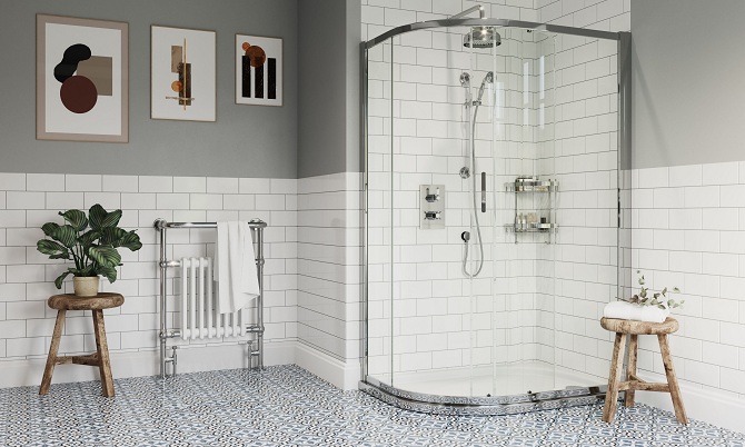 Corner Shower Bathroom Designs