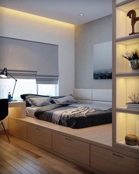 Japanese Bedroom Design For Small Space