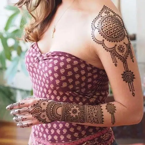 Full Body Mehndi Designs  Indian Full Body Mehndi Pics  Henna Tattoo