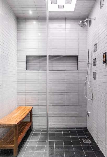 Standing Shower Bathroom Design