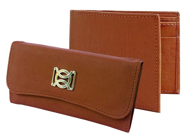 Leather Couple Wallet