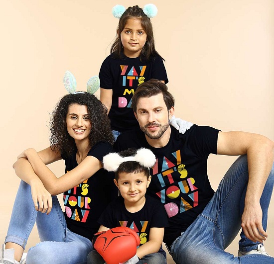 Bonorganik Birthday T Shirts For Family