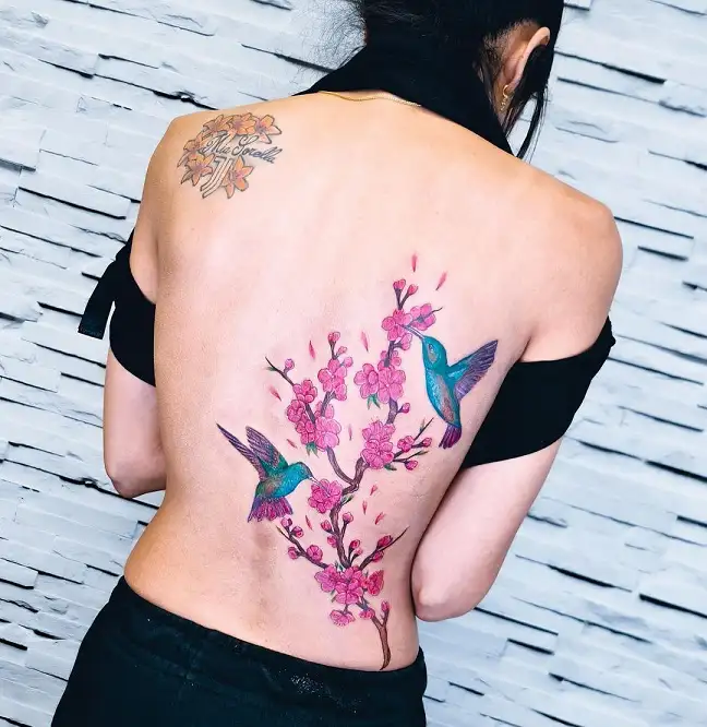Cherry blossom tattoo shoulder by grandevoodoo on DeviantArt