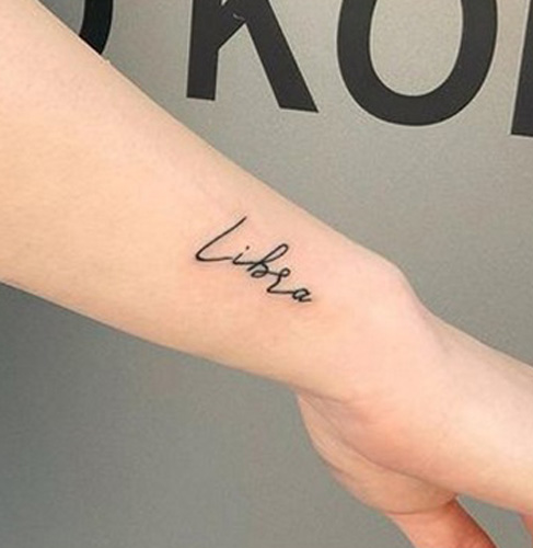 30 Libra Tattoos Perfect For This Stylish Social Butterfly Zodiac Sign of  Astrology