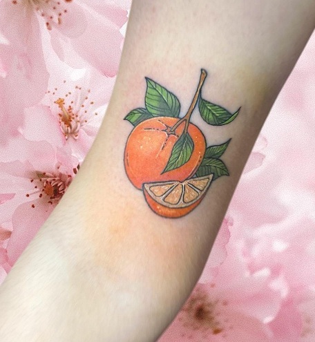 Cute Orange Tattoos