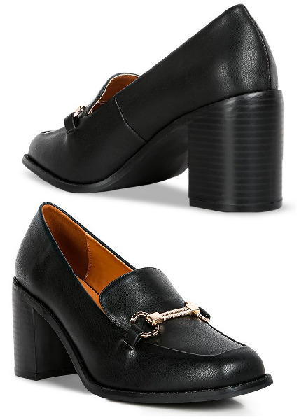 Fashionable Heeled Loafers