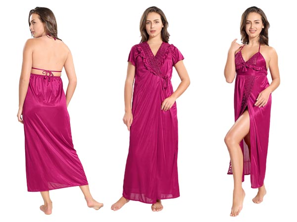 Silk Nightwear Pajama Set