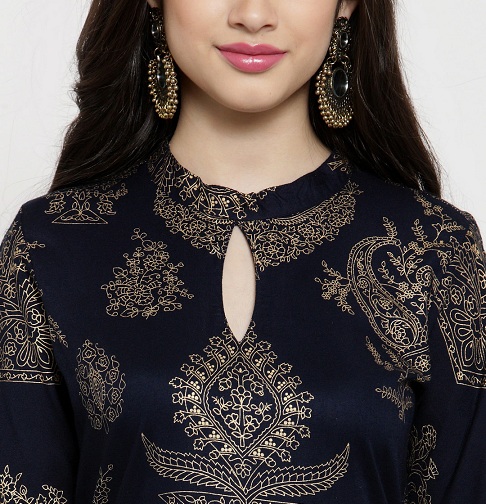 All About Front Kurti Neck Designs  The Indian Couture Blog