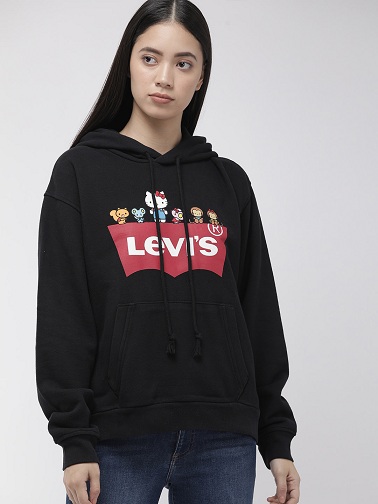 Levis Oversized Hooded Sweatshirt