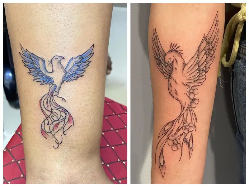 30 Firey Phoenix Tattoo Ideas for Men  Women in 2023