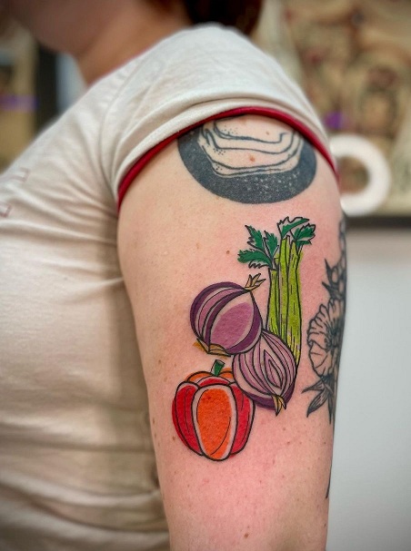 Vegetable Tattoo Ideas