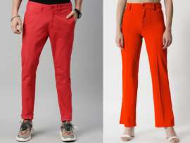 10 Trending Collection of Red Trousers for Men and Women