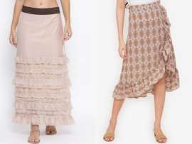 20 Trendy Designs of Ruffle Skirts for Women with Beautiful Look