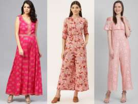 15 Latest Collection of Pink Jumpsuits for Women in Fashion