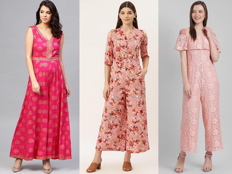 9 Latest Collection Of Pink Jumpsuits For Women In Fashion