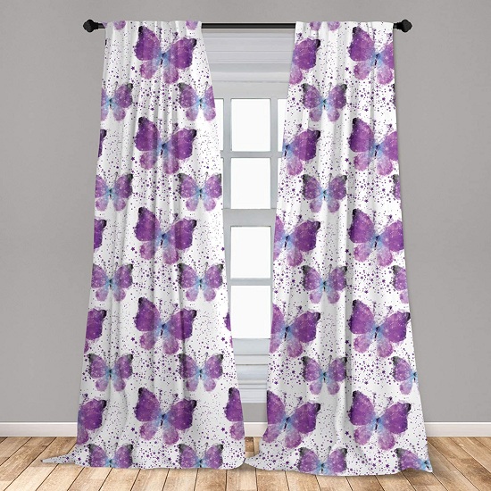 Butterfly Curtain Designs For Bedrooms