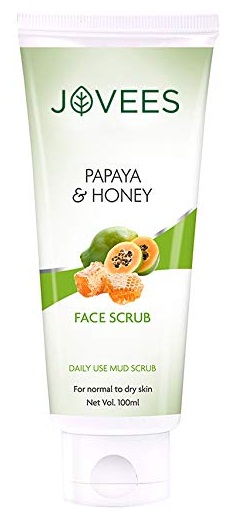 Jovees Facial Scrub, Papaya And Honey