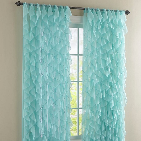 Mermaid Curtain Designs For Bedroom