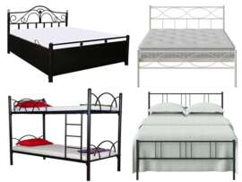 10 Modern Metal Bed Designs With Photos In 2023