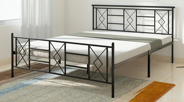 Metal Black Bed Design