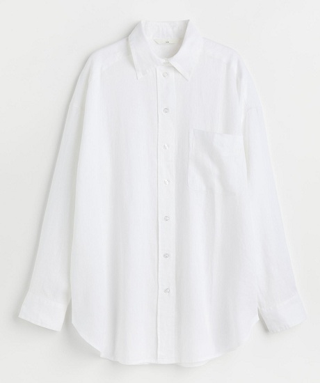 Oversized Women’s Linen Shirt