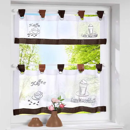 9 Modern Kitchen Curtain Designs With, Unique Kitchen Curtains