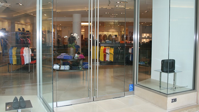 Glass Door Design For Shop