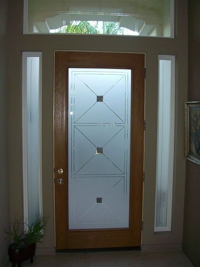 Main Door Glass Design