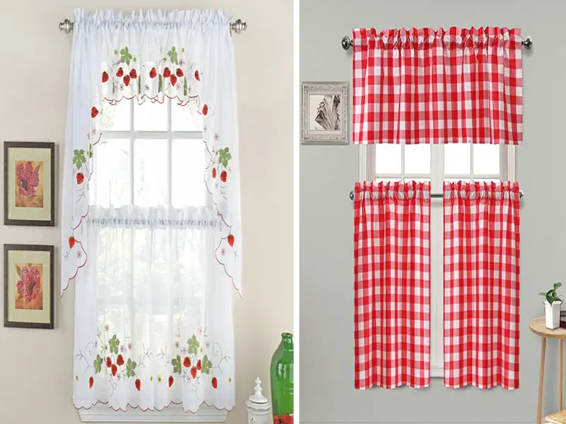 9 Modern Kitchen Curtain Designs With, Curtains For Kitchen Window Ideas