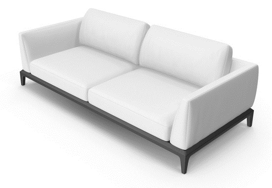 White Office Sofa