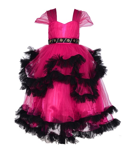 Designer Barbie Maxi Dress for 5 Year Girl