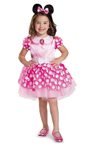 Minnie Mouse Dress For 5-Year-Old Girl